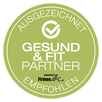 ausgezeichnet und empfohlen als Gesund- und Fitpartner